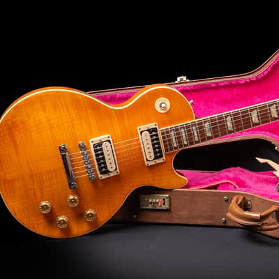 Gibson Les Paul Standard Pré HIstoric Custom Shop 1990 - Trans Amber image 2