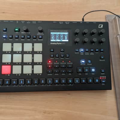 Elektron Analog Rytm MkII 2020 - Black w/ Decksaver + Case image 4