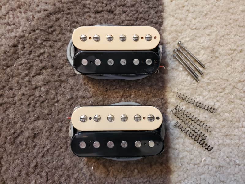 Gibson '57 Classic and Super '57 Pickup Set, Zebra, 4-Conductor image 1