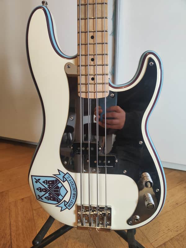 FENDER MEXICO STEVE HARRIS PRECISION BASS Type image 1