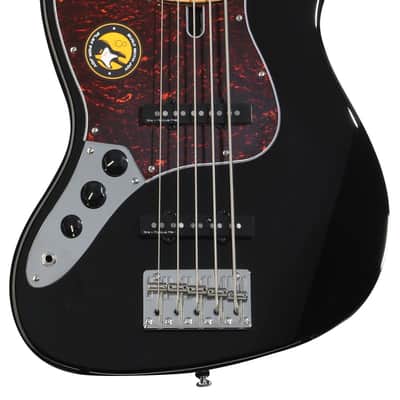 Sire Marcus Miller V5 5-string Left-handed Electric Bass Guitar - Black Bild 1
