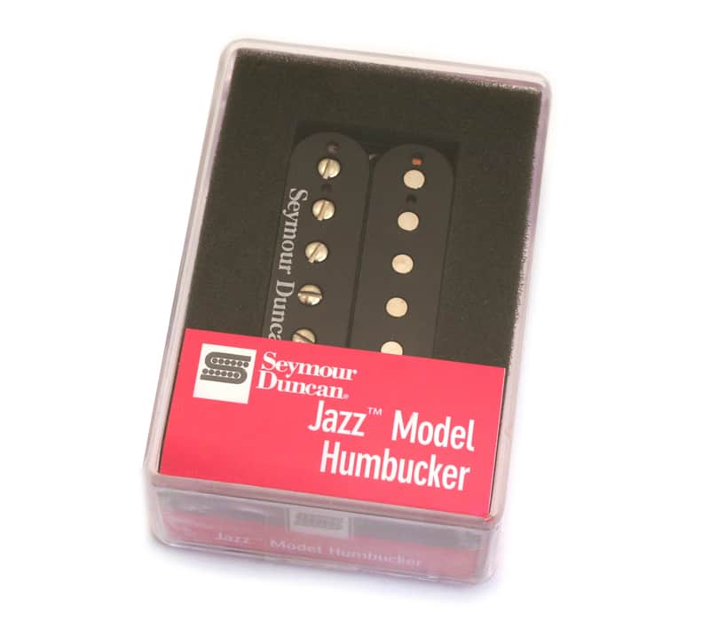 11102-01-B Seymour Duncan Jazz Guitar Black Humbucker Neck Pickup Black SH-2n image 1