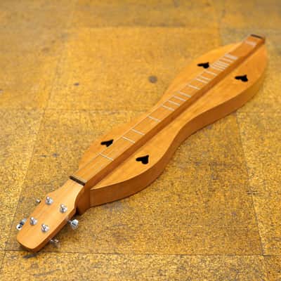 McSpadden 4FHCC 4-String Flathead Hourglass Dulcimer Cherry w/Padded Gig Bag image 1