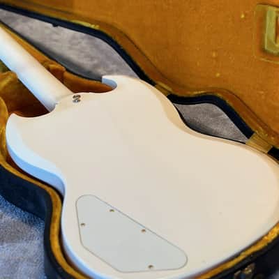 Gibson Les Paul (SG) Custom with Sideways Vibrola 1961- White image 7