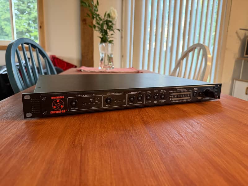Dangerous Music CONVERT-AD+ Stereo A/D Converter with Transformer Insert 2017 - 2019 - Black image 1