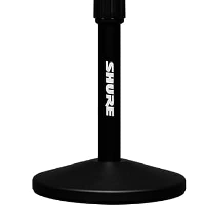 Shure MV7+ XLR/USB-C Dynamic Podcasting Microphone (Black) Including Gator Stand image 1