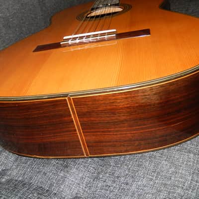 YUKINOBU CHAI No30 1996 - FLETA STYLE 640MM SCALE & 51MM NUT CLASSICAL CONCERT GUITAR - SPRUCE/LATIN AMERICA ROSEWOOD image 6