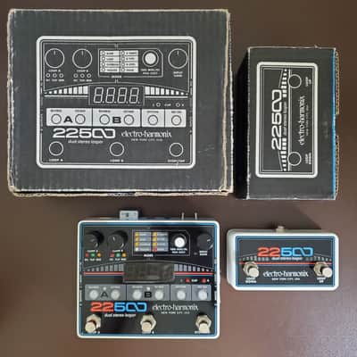 Electro-Harmonix 22500 Dual Stereo Looper with Foot Controller 2015 - Present - Black image 3