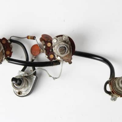 1966 Vintage Gibson EB-0/EB-2/EB-3 Bass Pots Wiring Harness w/Input Jack USA 1960s image 5