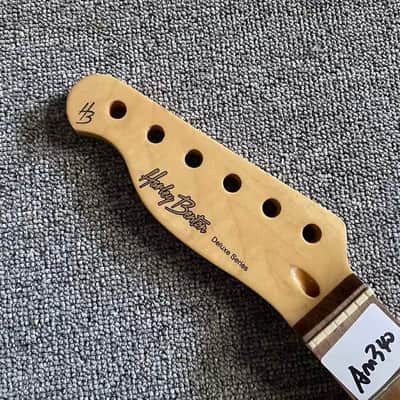 Harley Benton Lefty Maple Wood Tele Telecaster Style Guitar Neck, Rosewood 22 Frets Fingerboard image 2