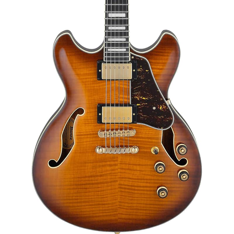 Ibanez Artcore Expressionist AS93FM-VLS 6-String Semi-Hollow Electric Guitar with Macassar Ebony Fretboard, Right-Handed, Violin Sunburst image 1
