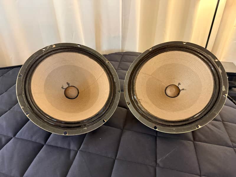 Fender Bassman 1962 original drivers - pair - Fair