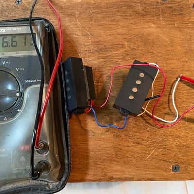 2 sets of P style Bass Pickups image 4