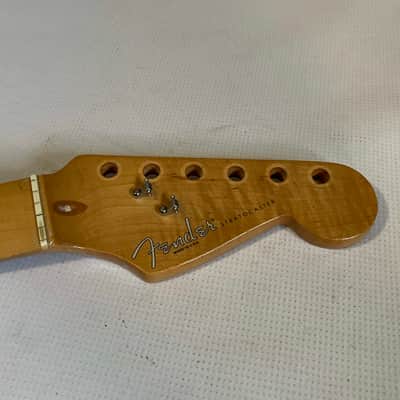 1990's Fender USA American 50th Anniversary Stratocaster Guitar Neck 22 Fret Maple Board image 4