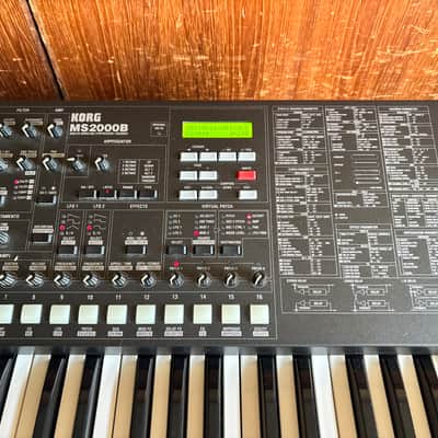 KORG MS2000B Virtual Analog Modeling Synthesizer w/ vocoder mic power supply image 4