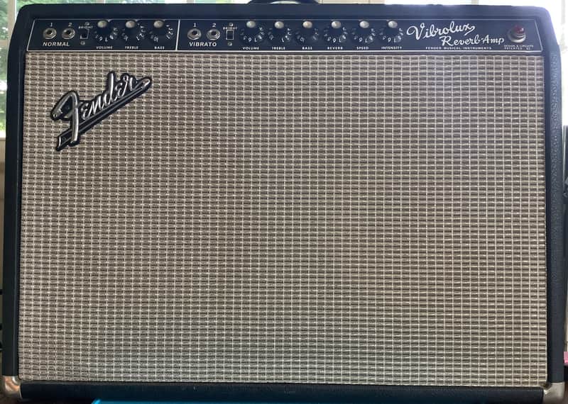 1966 Fender Vibrolux Reverb collector condition original image 1