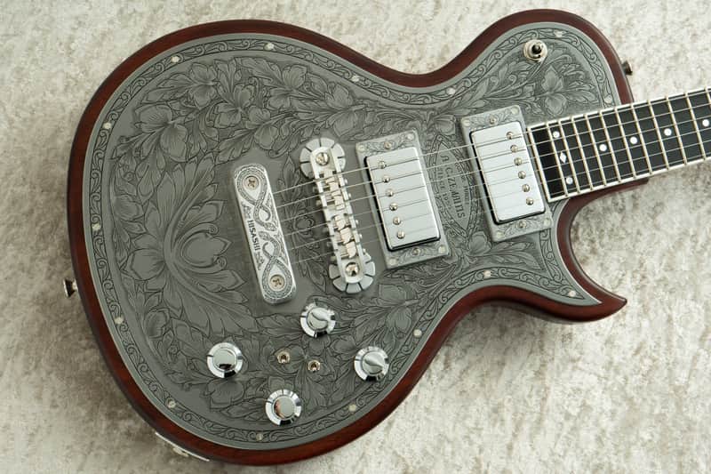 Zemaitis THE PORTRAIT Metal Front HISASHI Signature Model, Natural