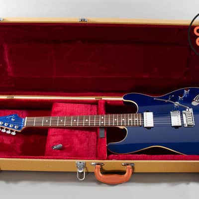 2021 Fender Japan MIJ Modern Stratocaster HH Deep Ocean Metallic w/ Tweed Case image 2
