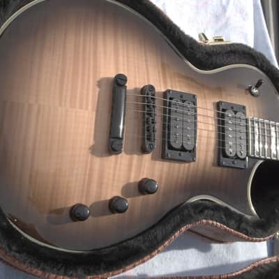 ESP LTD EC-1000T Black Natural Burst 2021 made in Korea with hard case image 1