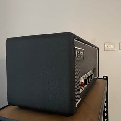 Laney LA30BL Black Country Custom 30-Watt Guitar Amp Head 2018 - Present - Black / Salt & Pepper Grille image 4