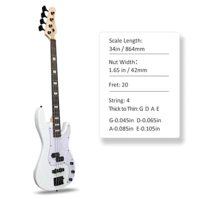 Electric Guitar Basswood for Student With Bag & 20W Speaker image 2