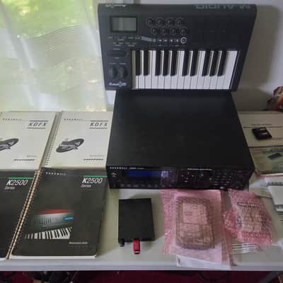 KURZWEIL K2500RS Digital Sampler. Loaded, includes the extremely rare KDFX option