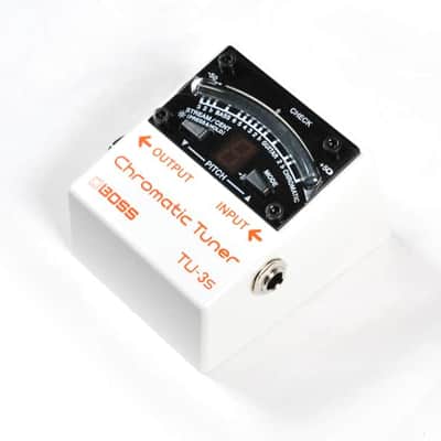 Boss TU-3S Chromatic Tuner for Stringed Instruments - White image 3
