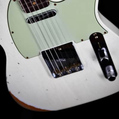 Fender 1963 Telecaster Relic 2025 - Aged Olympic White - 3A Rosewood Fretboard image 5