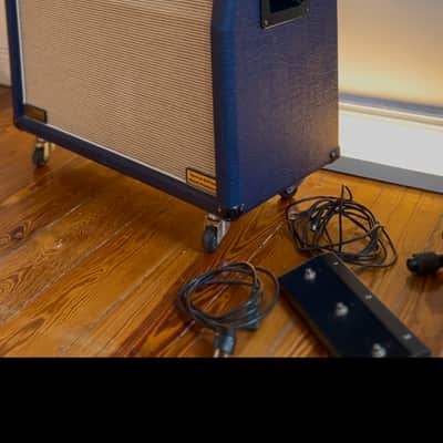 Marshall Anniversary 6100 LM 100 W 1992 - blauer Tolex, one of 1000! image 3