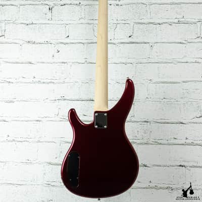 Yamaha TRBX174 4-String Bass Red Metallic image 4