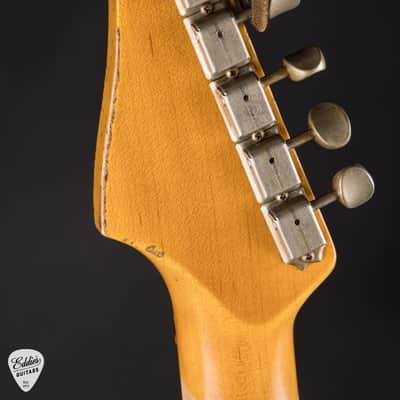 Fender Custom Shop Limited Edition Hotshot Stratocaster Heavy Relic - Aged Shell Pink Sparkle over Aged Purple Sparkle/Fender Custom Shop Event Instrument image 8