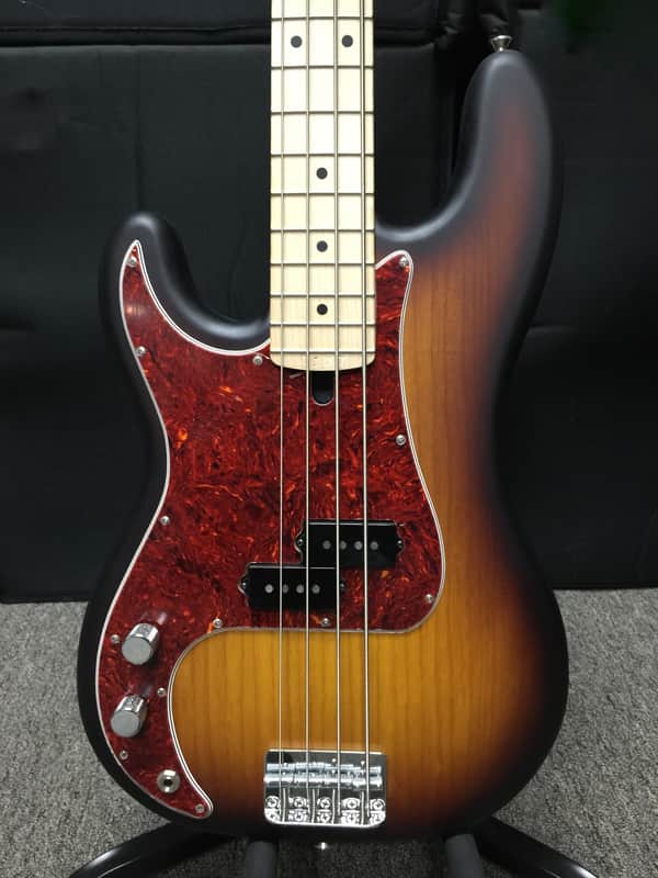 LEFTY!  Pat Wilkins Lefty! Road Tested P-bass 2012 3 Tone Sunburst (Precision Bass) image 1