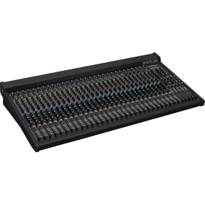 Mackie 3204VLZ4 32-Channel 4-Bus FX Mixer with USB, Dust Cover for 3204VLZ4, Rockville RXS20 Stand, 6x XLR Cables Bundle image 2