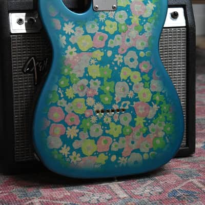 MINT 1993 Fender Japan A-Serial TL69-75 ’69 Telecaster Reissue Blue Flower w/HC, MIJ, FujiGen image 15