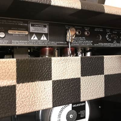 Rivera Chubster 2000's Cheap Trick (like)Checkered Grill Cloth image 6