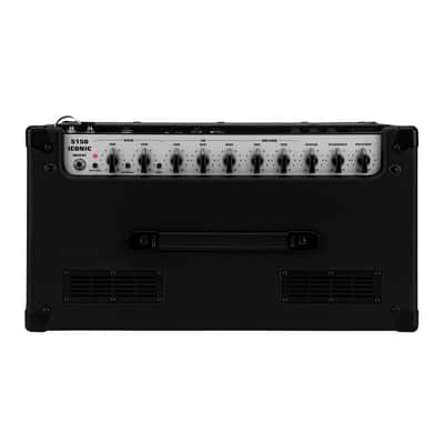 EVH 5150 Iconic Series 15W 1 x 10 Combo 2-Channels Electric Guitar Amp with One 6L6 Power Tube and Multi-Stage Hybrid Preamp Section (Black) image 4