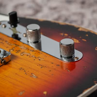 Fender Customer Shop ’60 Telecaster Custom Super Heavy Relic - 3 Tone Sunburst image 13