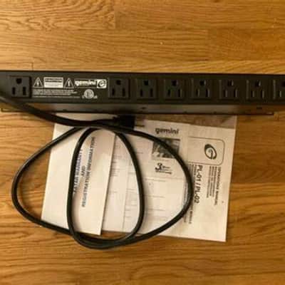 Gemini PL-90 Power Conditioner image 2