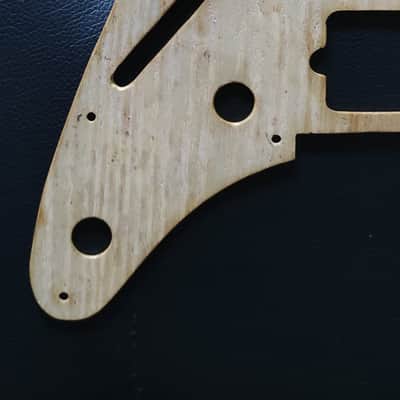 Pickguard for ibanez RG770 hand engraved wood image 5