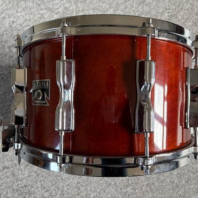Tama AW458 Superstar Mastercraft Artwood Birch 8x14" Snare Drum with Roller-Action Strainer 1981 - 1986 - Super Mahogany image 2