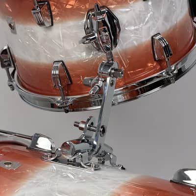 Ludwig USA 20/12/14" Neusonic Downbeat Outfit - VIDEO Fireburst Pearl w/ Maxwell Ludwig Rail image 9