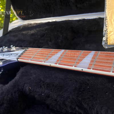♚TIMEWARP♚RARE♚2009 Rickenbacker 370-12 String ♚ MIDNIGHT BLUE ! ♚360♚£80 SETUP♚ image 13