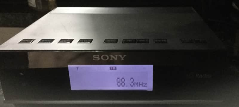 SONY SONY XDR-F1HD AM/FM HD Radio Tuner With Remote & FM Antenna 2008 Black image 1