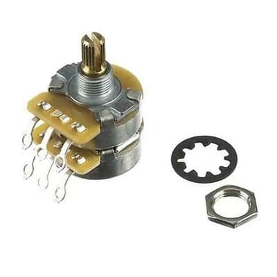 Fender 099-0847-000 500K/250K Audio Taper Split Shaft Potentiometer