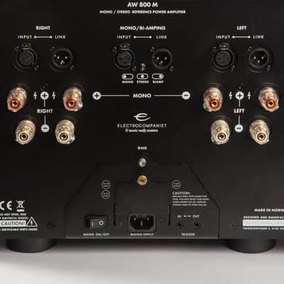 ELECTROCOMPANIET AW 800 M - Reference Mono/Stereo Power Amplifier (Price x Unit) - NEW! image 3