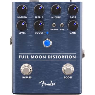 Fender Full Moon Distortion Boost & Gain Effects Pedal, 0234537000 image 1
