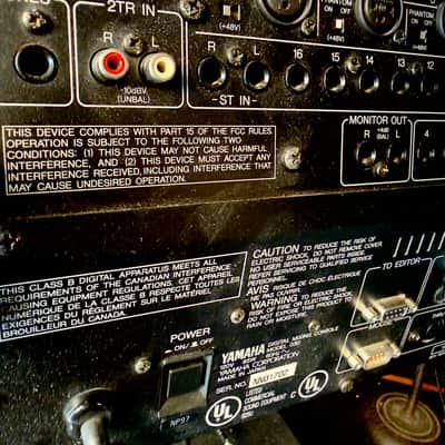 Yamaha 03D & AD8HR Pre-Amp Stack  / TC Electronic Unit-Y Expansion Card / Littlite Racklite / Ultra by Kaman Slanted Rack | Late 90's 24 Channel Dream Rig | Complete Plug & Play Recording Studio image 12