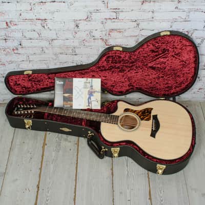 Taylor - (2025) 354ce - 12 String Acoustic-Electric Guitar -Sapele/Sitka - V-Class Bracing - Natural - w/ Hardshell Case - x5057 image 13