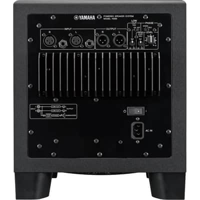 Yamaha HS8S 8 Powered Subwoofer, 150W Total Output, 8 Cone Woofer, 2x XLR Input image 4