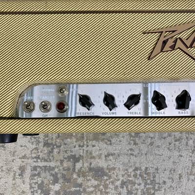 Peavey Classic 50 Tube 50-Watt Guitar Head 1990s - Tweed image 2